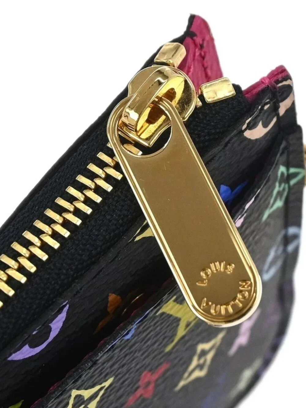 Louis Vuitton Multicolor Pochette Cles Coin Case Wallet - Picture 8 of 15